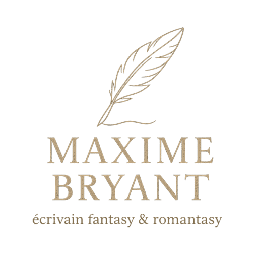 Logo du site internet de Maxime BRYANT, écrivain de romans de fantasy et romantasy