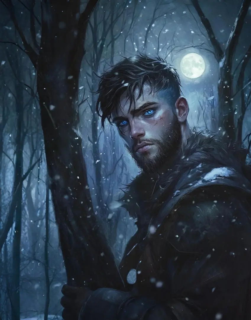Univers fantasy sombre de Maxime Bryant – illustration nordique