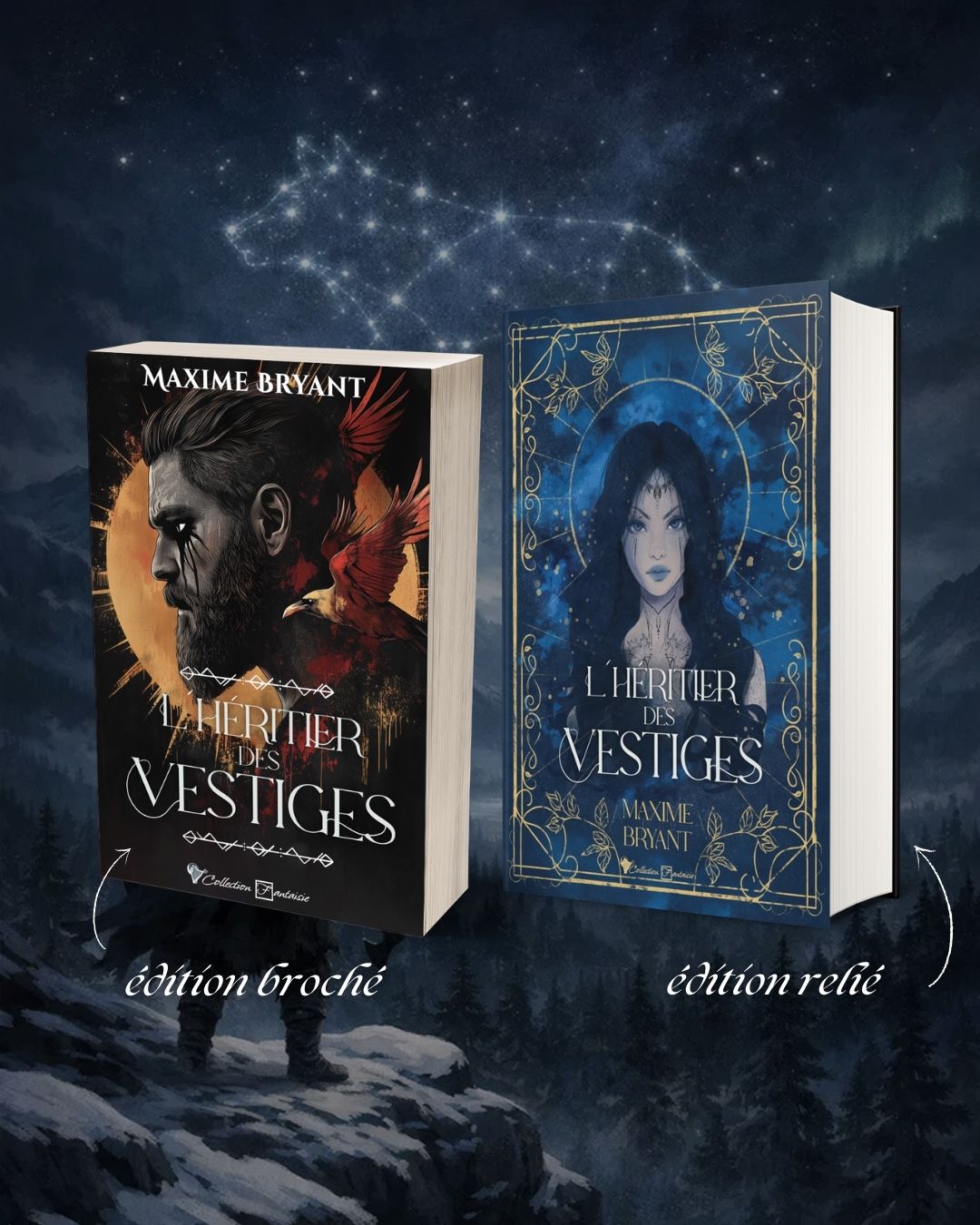 L'Héritier des Vestiges – Roman fantasy viking de Maxime Bryant