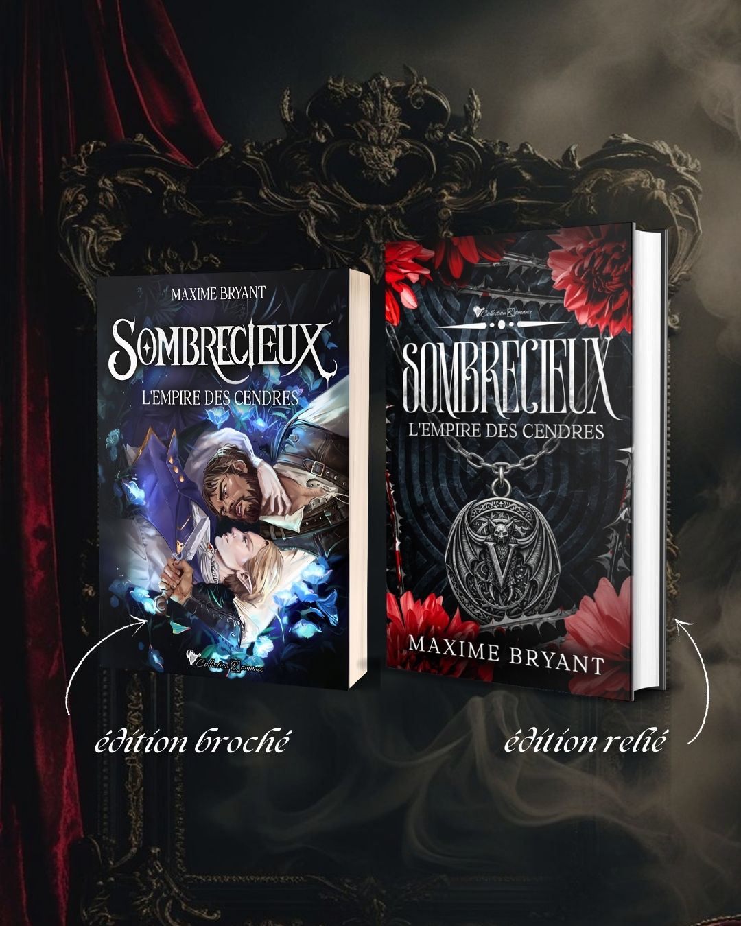 L'Empire des Cendres – Romantasy MxM de Maxime Bryant